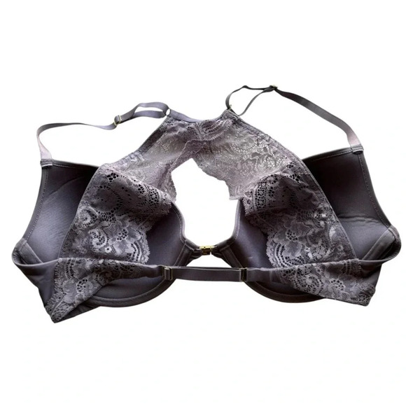 NWOT Thirdlove Lace Front Close Racerback Bra Mauve 34C 1/2 32D 1/2 36B 1/2 - Picture 4 of 5